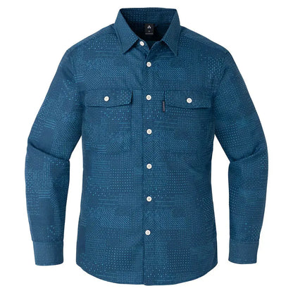 mont-bell: Wickron O.D. Print Shirt Men's