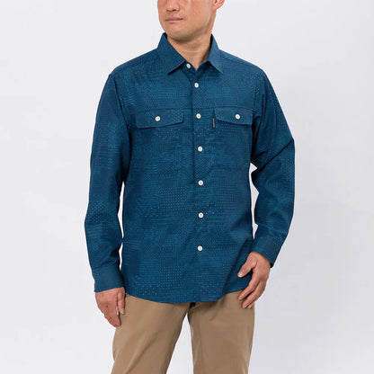 mont-bell: Wickron O.D. Print Shirt Men's