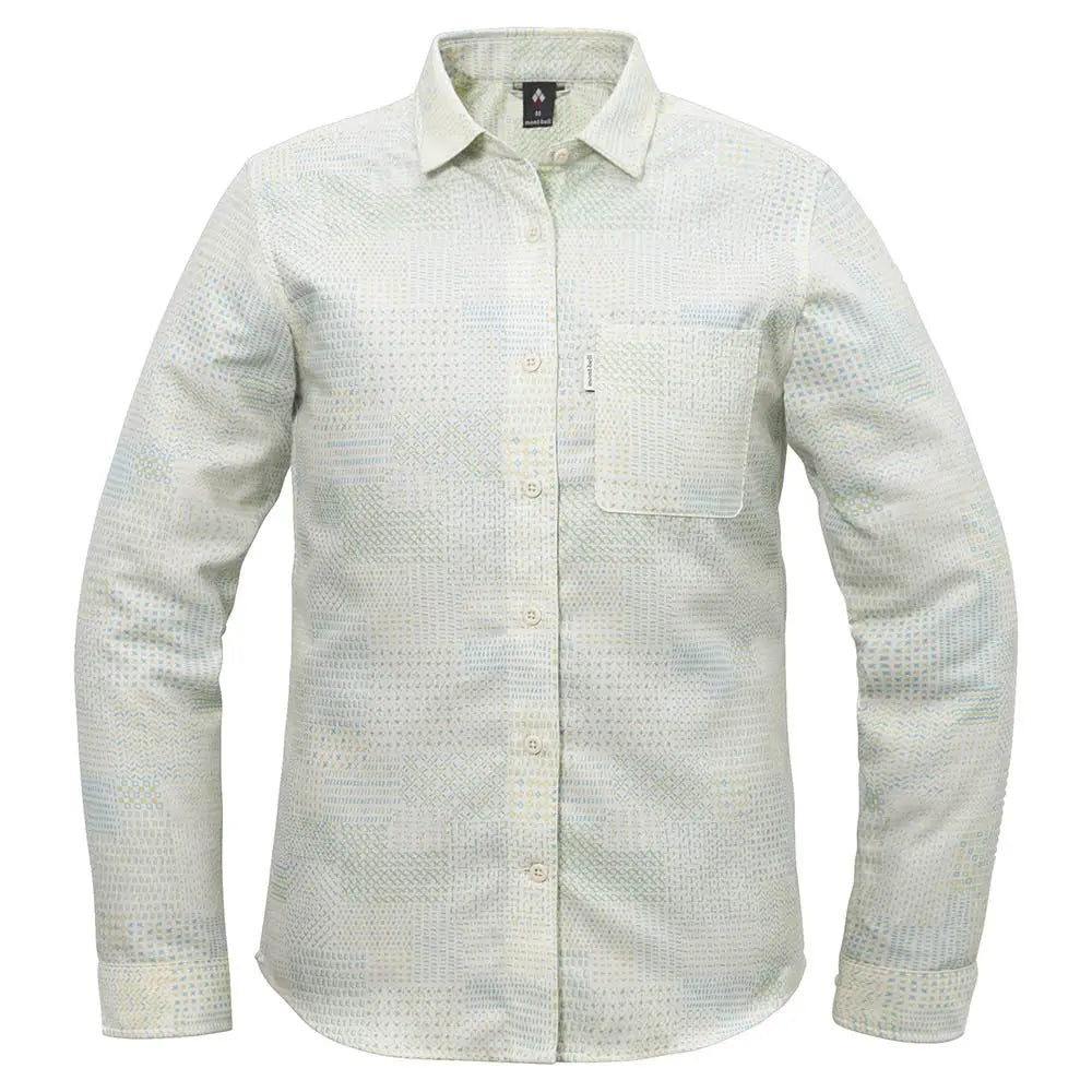 mont-bell: Wickron O.D. Print Shirt Women's
