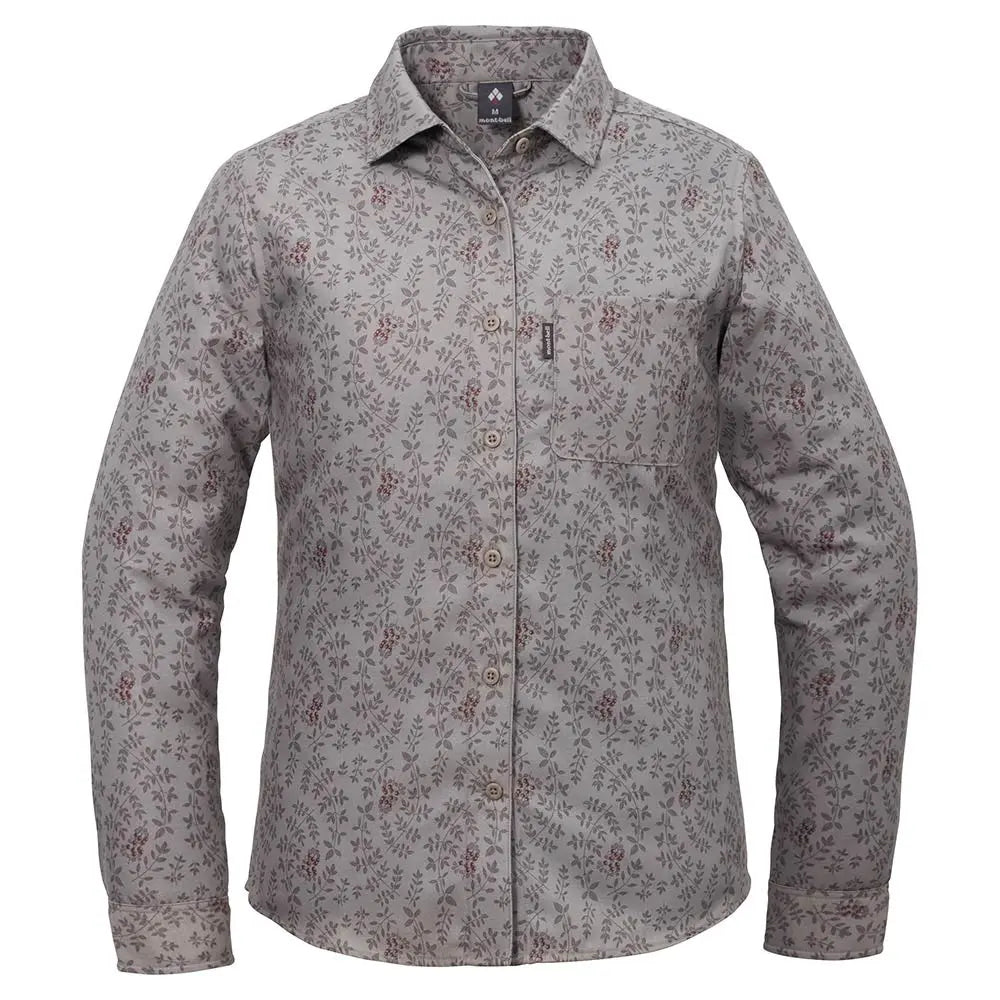 mont-bell: Wickron O.D. Print Shirt Women's