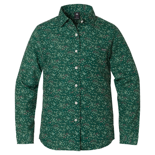 mont-bell: Wickron Light Print Long Sleeve Shirt Women's