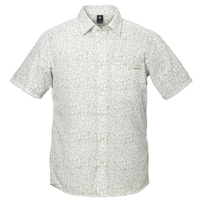 mont-bell: Wickron Light Print Short Sleeve Shirt Men's
