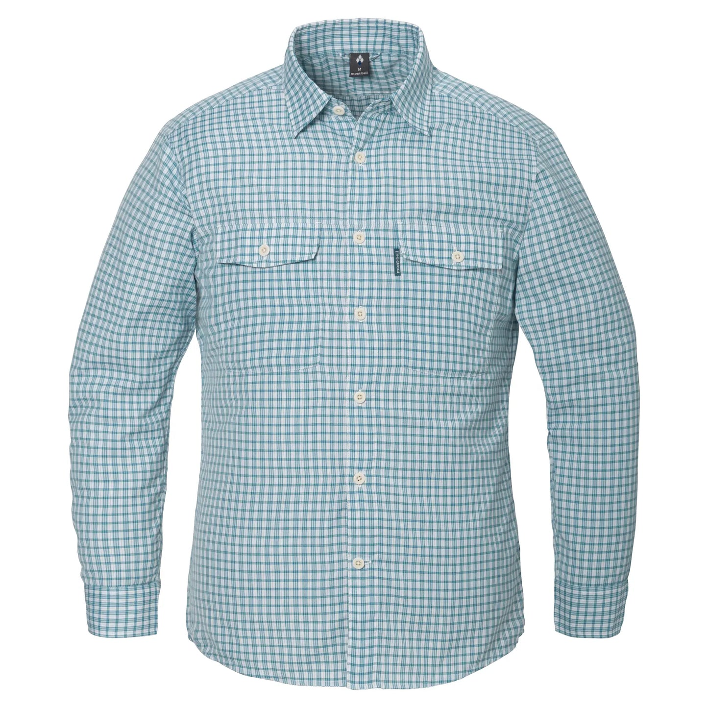 mont-bell: Wickron Light Double Pocket Long Sleeve Shirt Men's