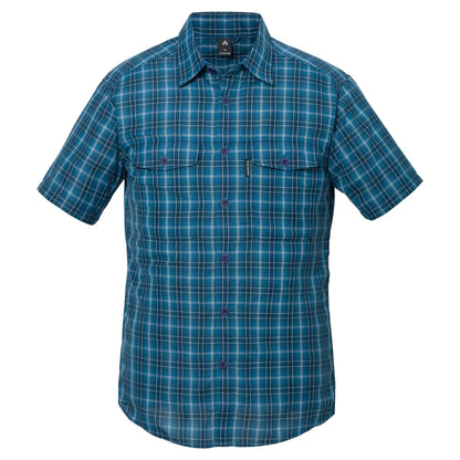 mont-bell: Wickron Light Double Pocket Short Sleeve Shirt Men's