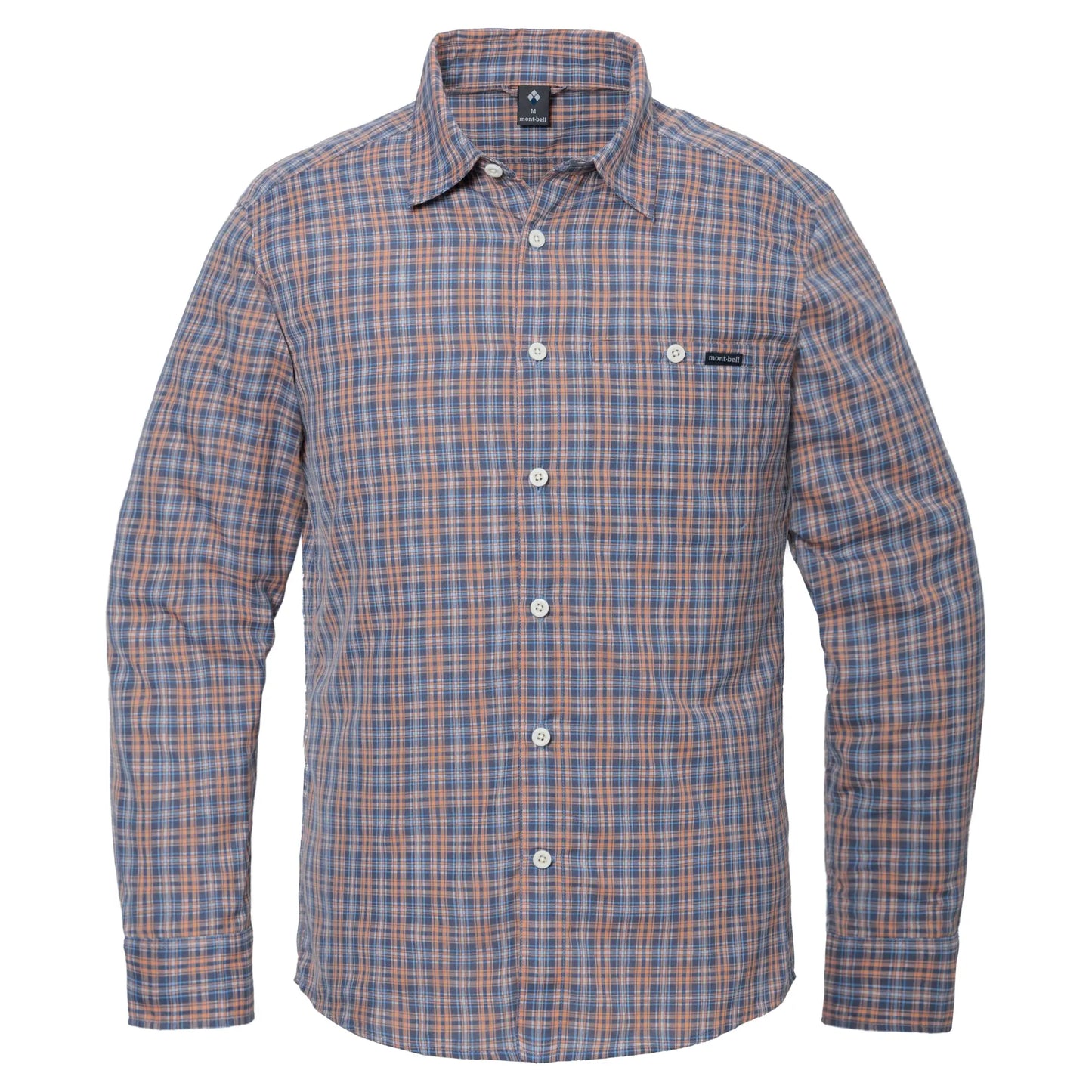 mont-bell: Wickron Light Single Pocket Long Sleeve Shirt Men's