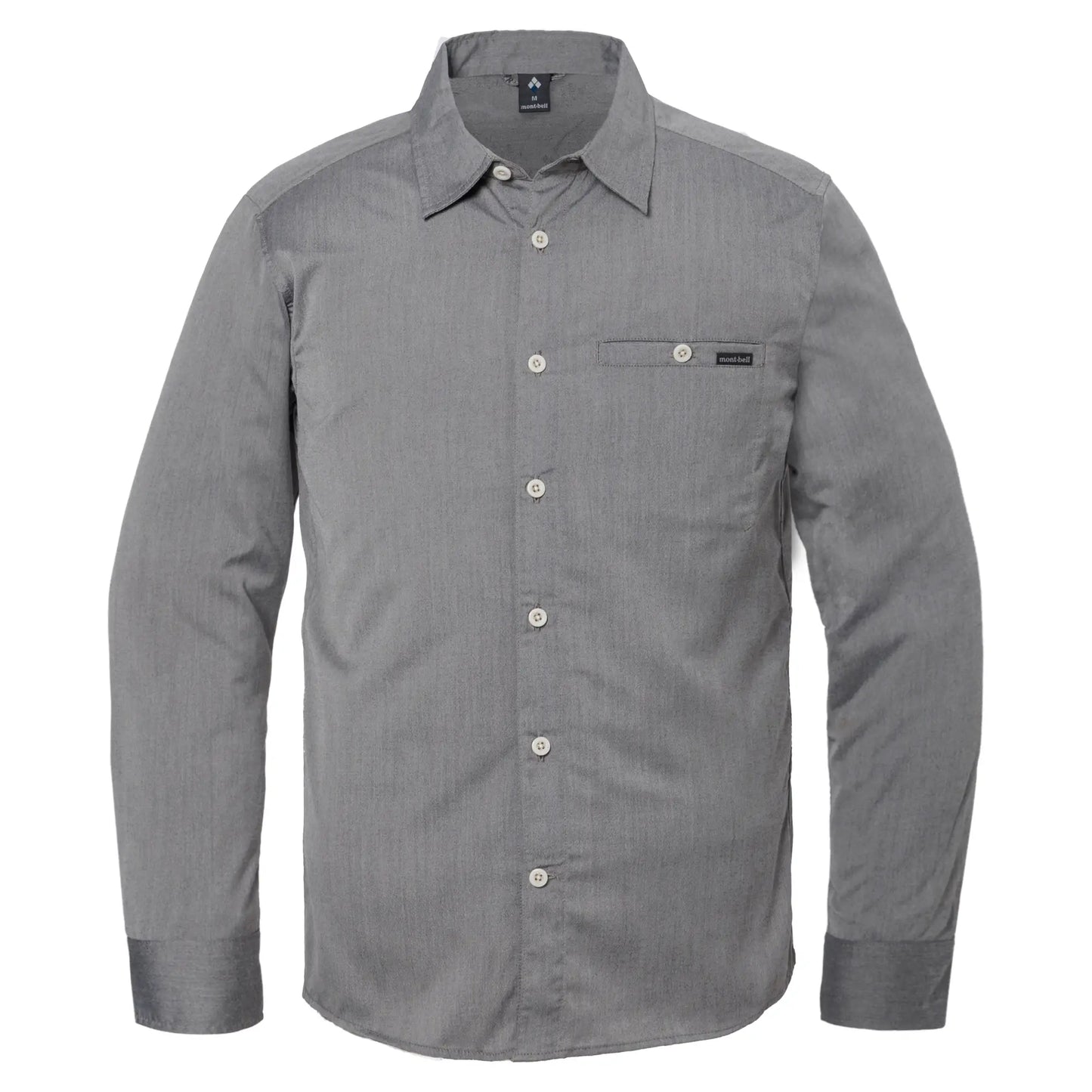 mont-bell: Wickron Light Single Pocket Long Sleeve Shirt Men's
