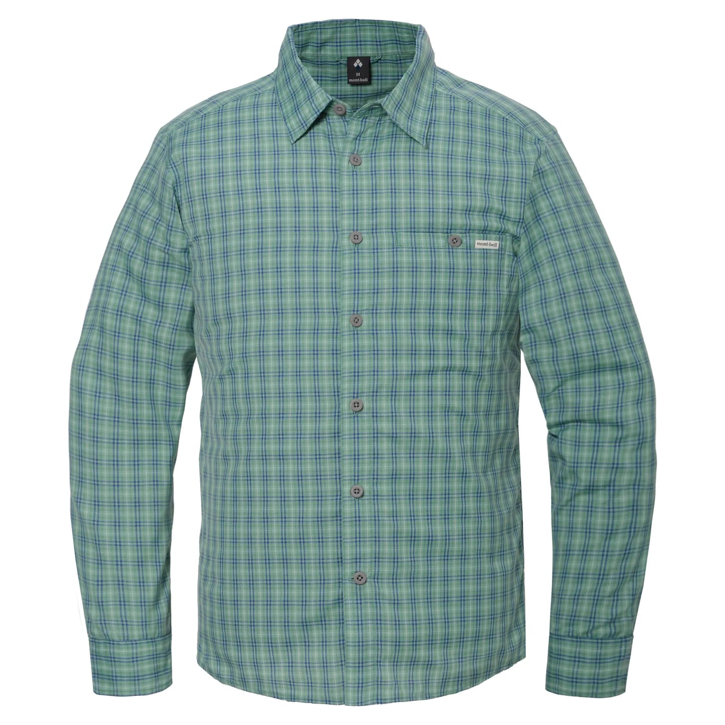 mont-bell: Wickron Light Single Pocket Long Sleeve Shirt Men's