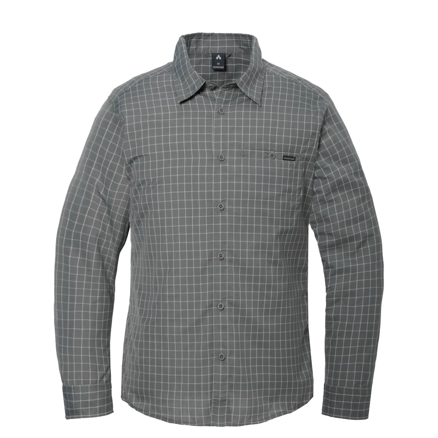 mont-bell: Wickron Light Single Pocket Long Sleeve Shirt Men's