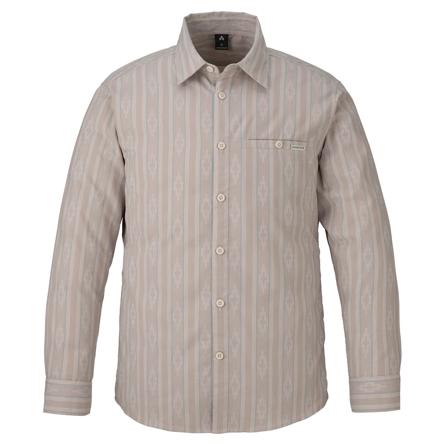 mont-bell: Wickron Light Single Pocket Long Sleeve Shirt Men's