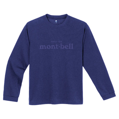 mont-bell: Wickron Long Sleeve T Embossed Logo