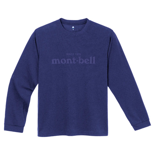mont-bell: Wickron Long Sleeve T Embossed Logo