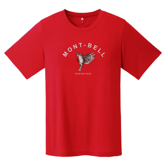 mont-bell: Wickron T Women's Red-Flanked Bluetail