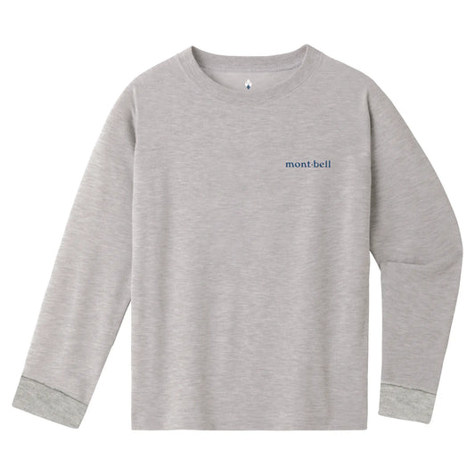 mont-bell: Wickron Long Sleeve T Kid's 100-130