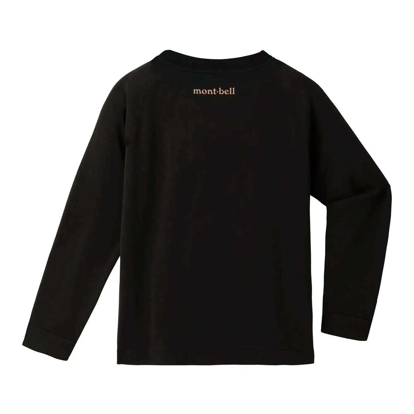 mont-bell: Wickron Long Sleeve T Kid's Monta Bear Face 100-130