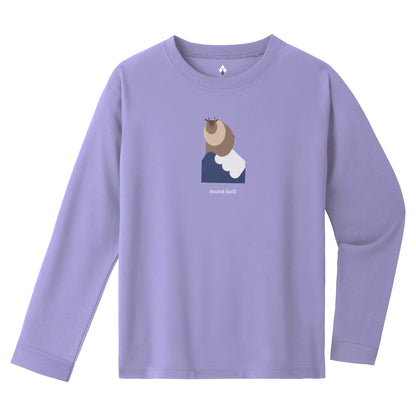 mont-bell: Wickron Long Sleeve T Kid's Japanese Serow 140-160