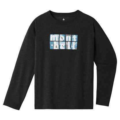 mont-bell: Wickron Long Sleeve T Kid's Lakeshore 140-160