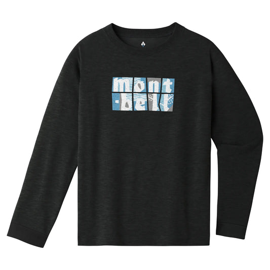 mont-bell: Wickron Long Sleeve T Kid's Lakeshore 140-160