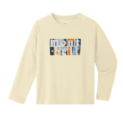mont-bell: Wickron Long Sleeve T Kid's Lakeshore 100-130