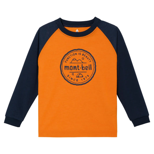 mont-bell: Wickron Raglan Long Sleeve T Kid's Mountain & Tent 100-130