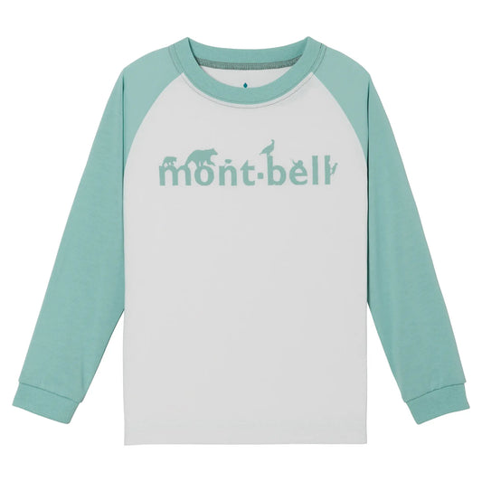 mont-bell: Wickron Raglan Long Sleeve T Kid's mont-bell 100-130