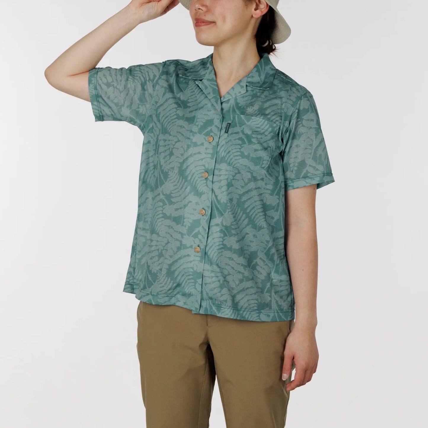 mont-bell: Cool Mesh Aloha Shirt Women's
