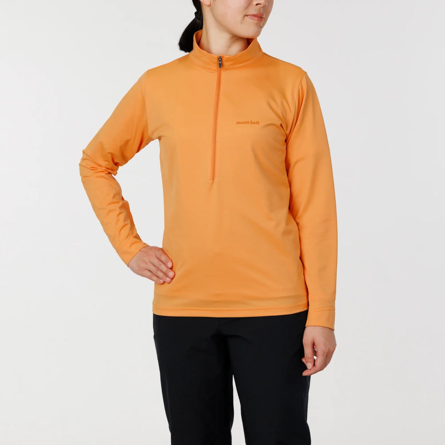 mont-bell: Wickron UV-TECT Long Sleeve Zip Shirt Women's