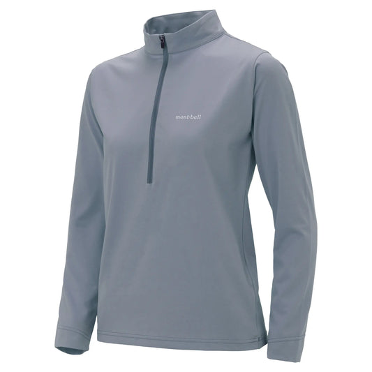 mont-bell: Wickron UV-TECT Long Sleeve Zip Shirt Women's