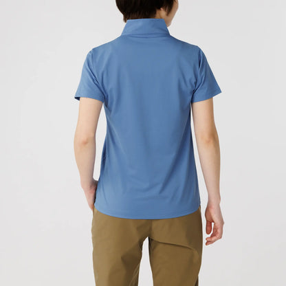 mont-bell: Wickron UV-TECT Short Sleeve Zip Shirt Women's