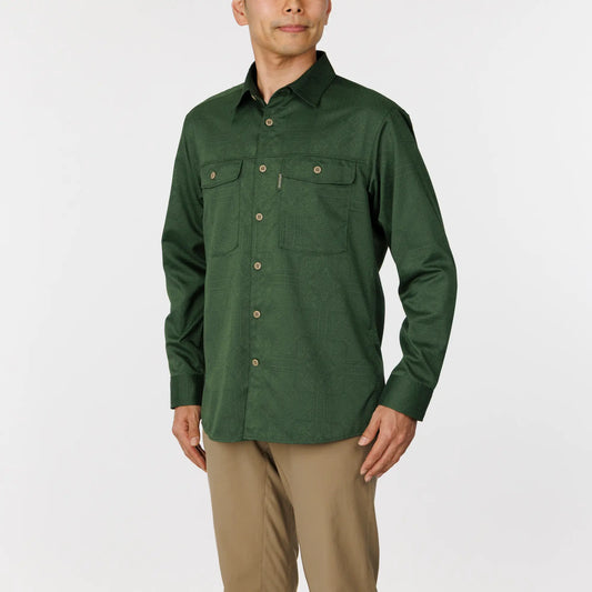 mont-bell: Wickron O.D. Print Shirt Men's