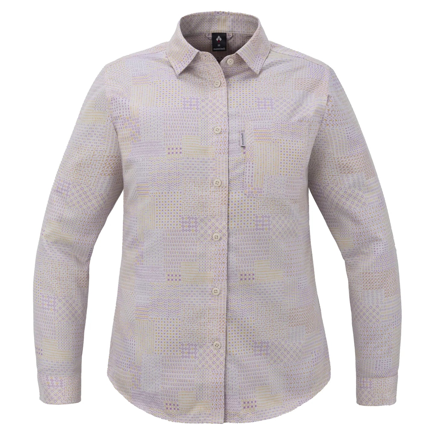 mont-bell: Wickron O.D. Print Shirt Women's