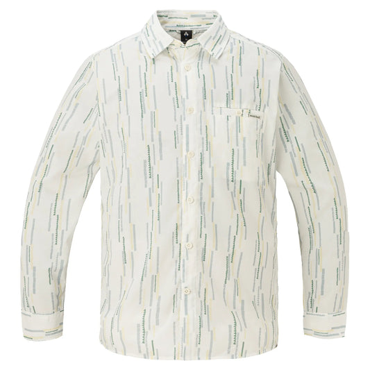 mont-bell: Wickron Light Print Long Sleeve Shirt Men's