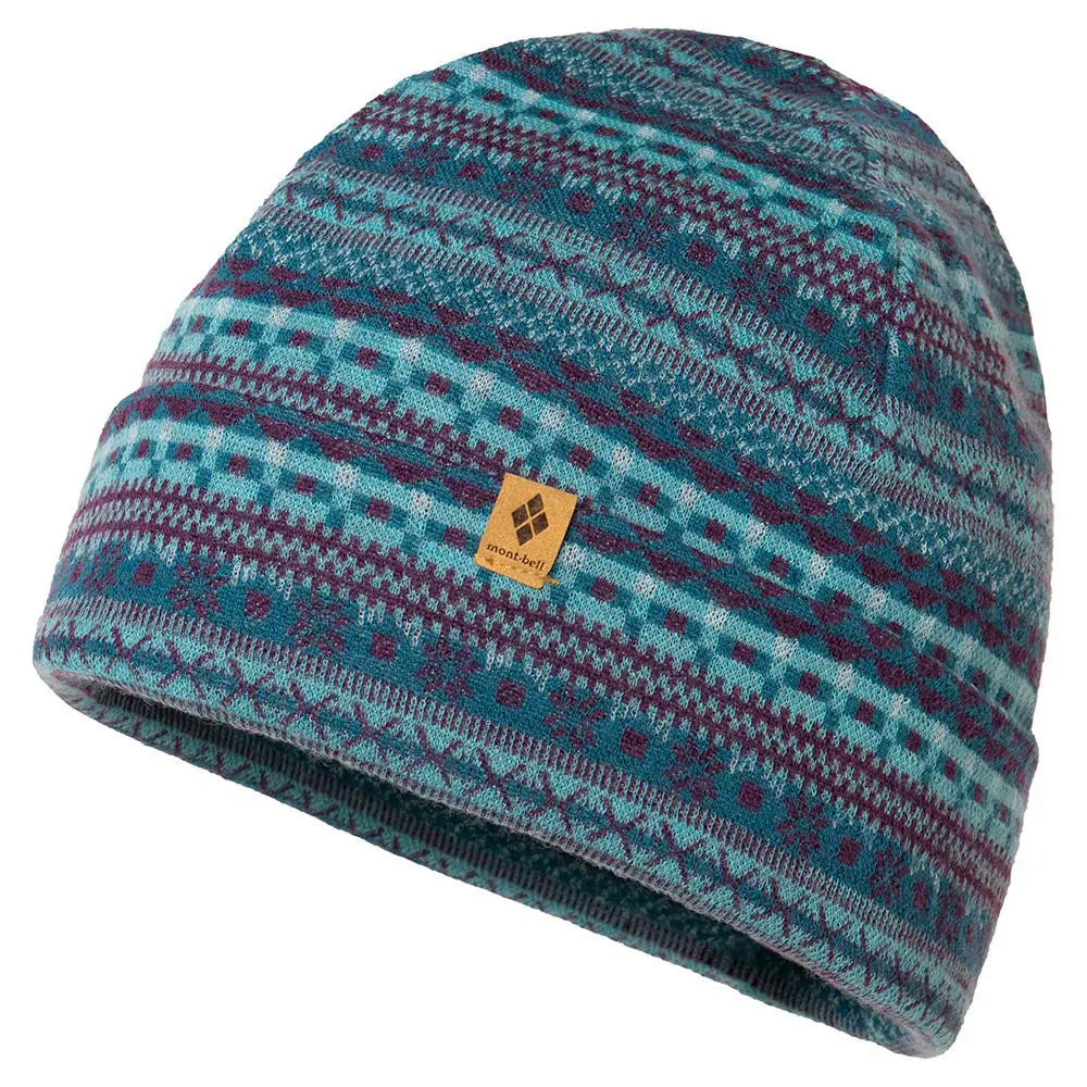 mont-bell: Merino Wool Jacquard Warmer Cap