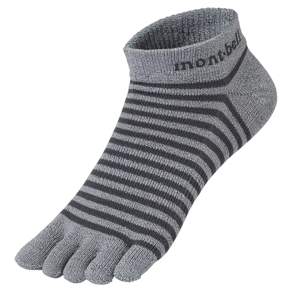 mont-bell: KAMICO Travel 5 Toe Ankle Socks Men's