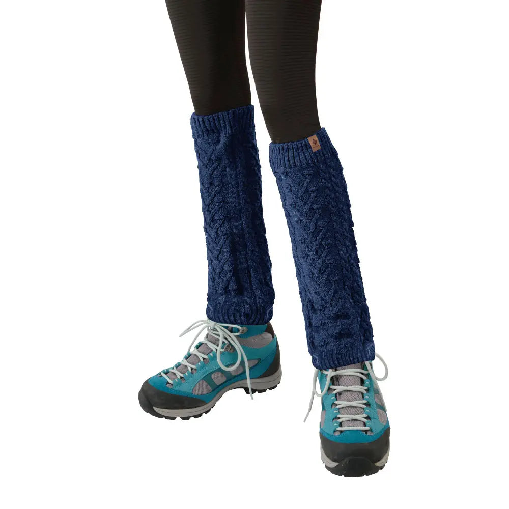mont-bell: Cable Knit Leg Warmers