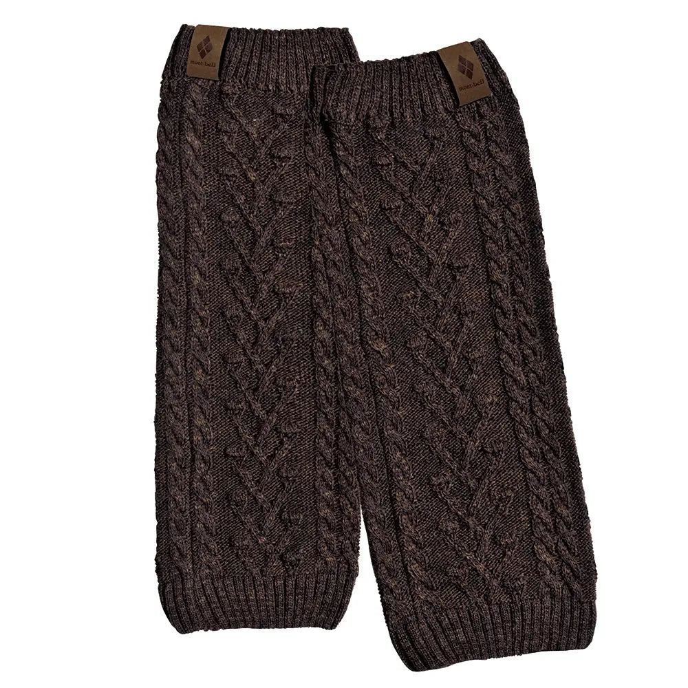 mont-bell: Cable Knit Leg Warmers