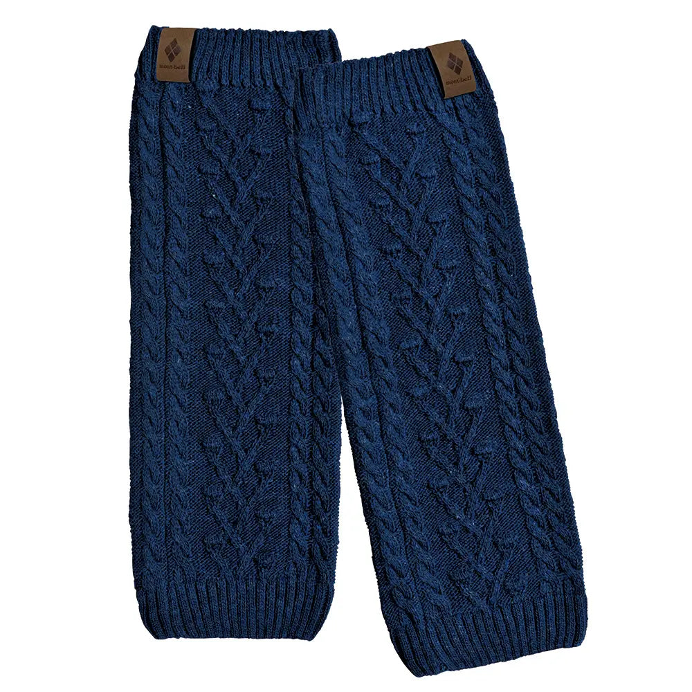 mont-bell: Cable Knit Leg Warmers
