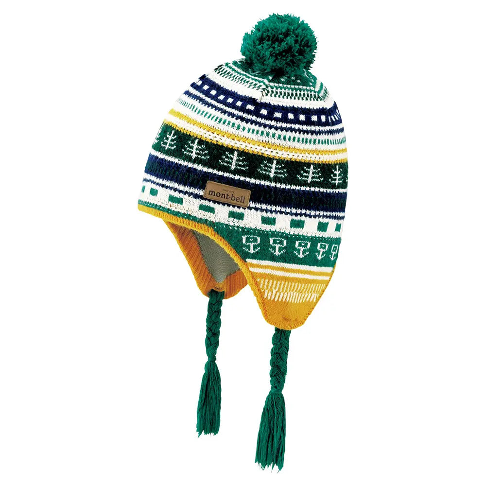 mont-bell: Light Jacquard Tibetan Cap Kid's