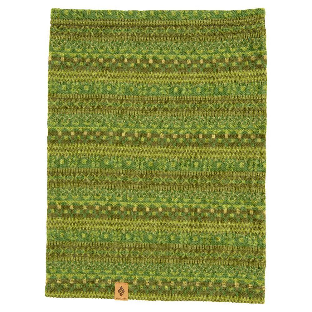 mont-bell: Merino Wool Jacquard Neck Gaiter