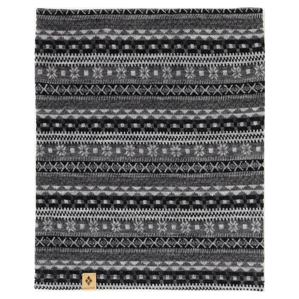 mont-bell: Merino Wool Jacquard Neck Gaiter
