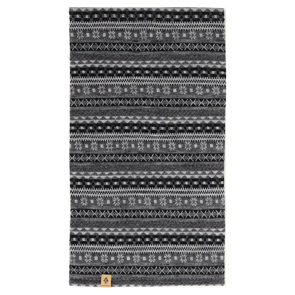 mont-bell: Merino Wool Jacquard Neck Gaiter Long