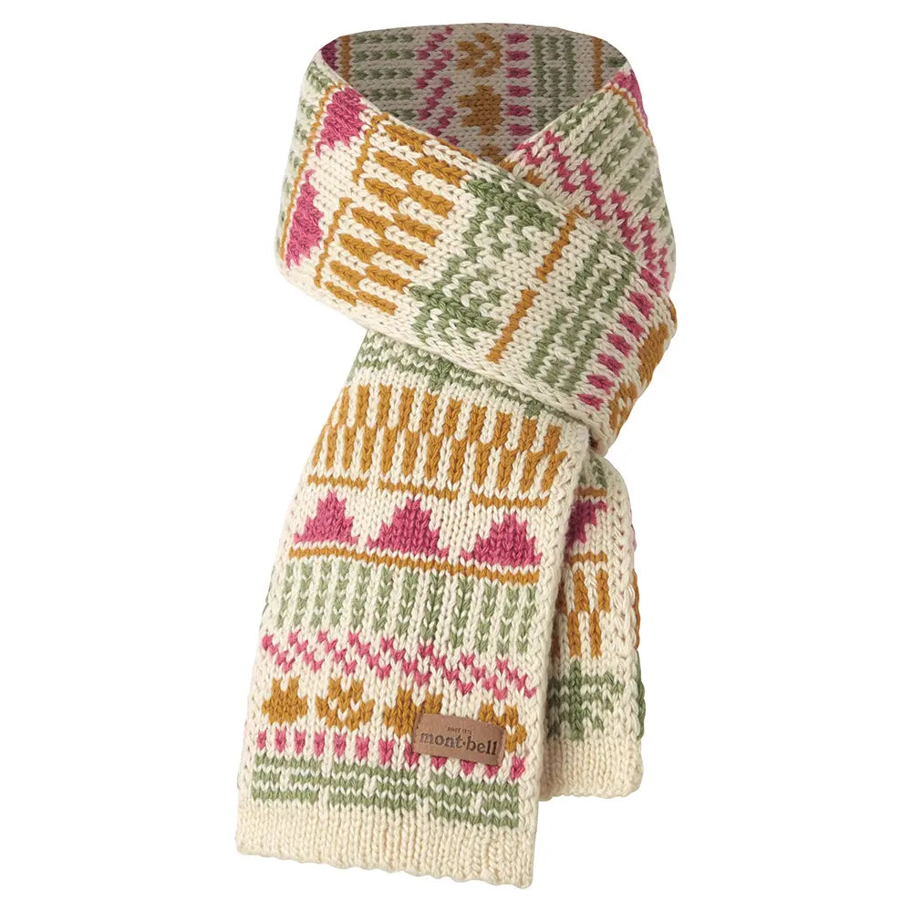 mont-bell: Knit Muffler Forest Kid's