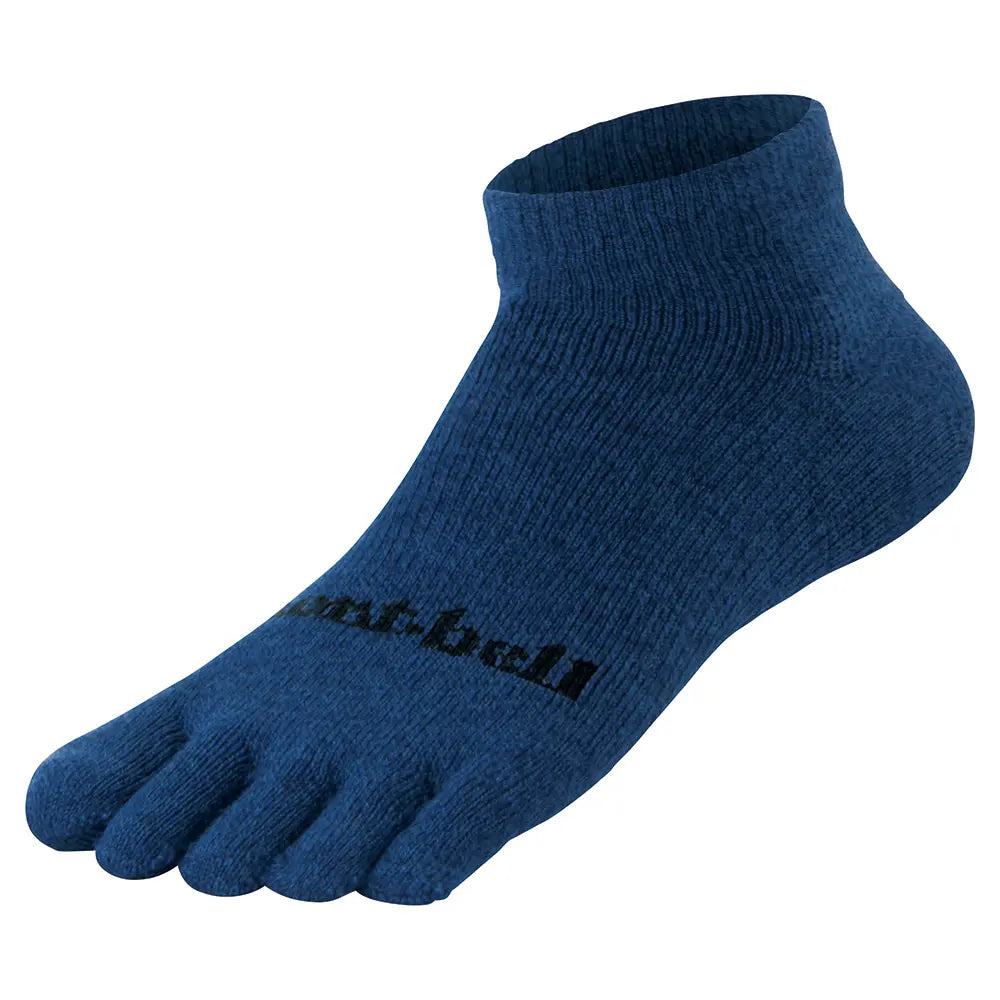 mont-bell: Merino Wool Travel 5 Toe Ankle Socks Men's