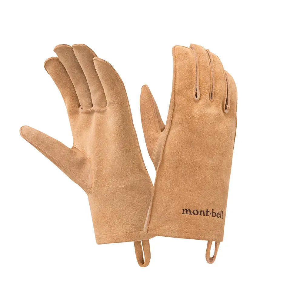 mont-bell: Leather Camp Gloves