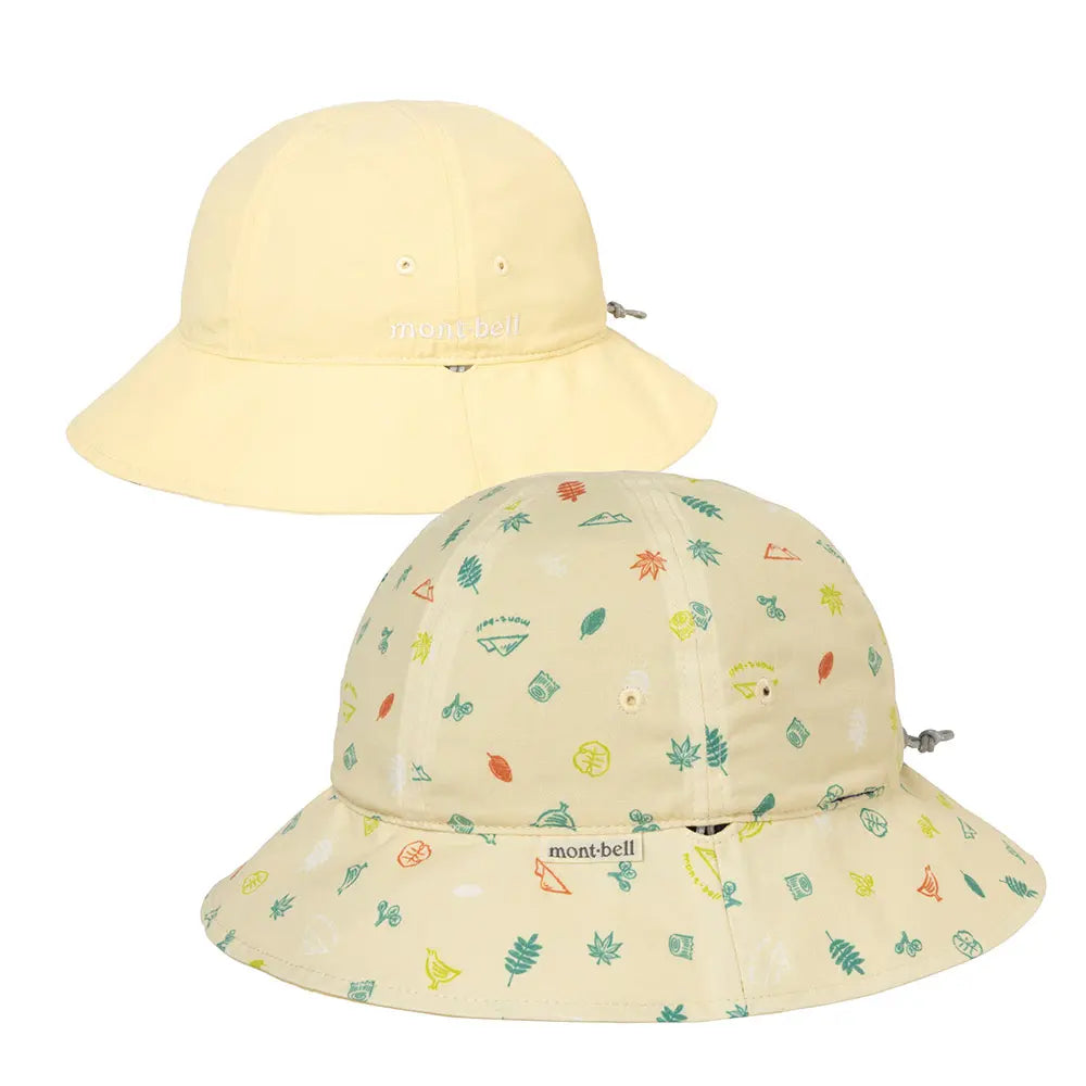 mont-bell: Wickron Light Reversible Print Hat Kid's