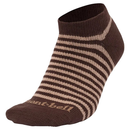 mont-bell: Core Spun Travel Ankle Socks Women's