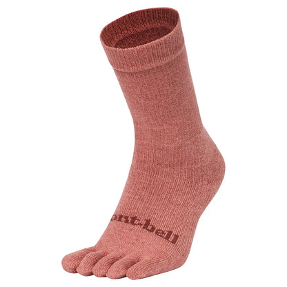 mont-bell: Core Spun Travel 5 Toe Socks Women's