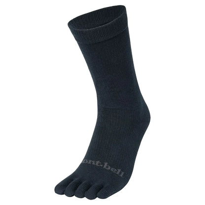 mont-bell: Core Spun Travel 5 Toe Socks Men's