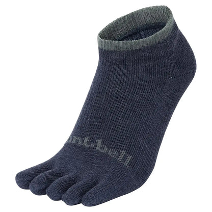 mont-bell: Wickron Travel 5 Toe Ankle Socks Men's
