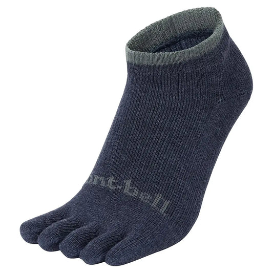 mont-bell: Wickron Travel 5 Toe Ankle Socks Men's