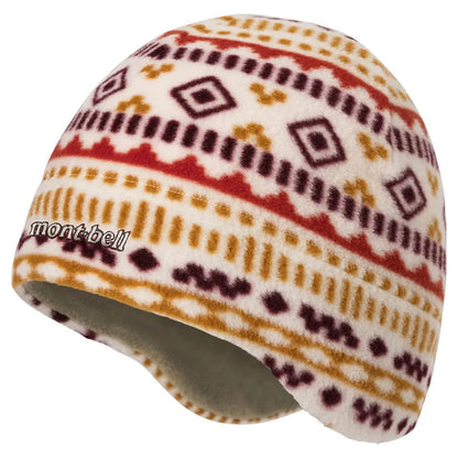 mont-bell: CLIMAPLUS100 Print Ear Warmer Cap Kid's